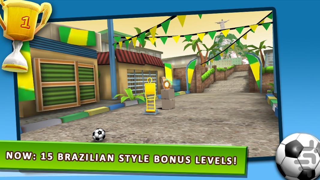 KICK THE BALL! Brazil 2014 Edition! - عکس بازی موبایلی اندروید