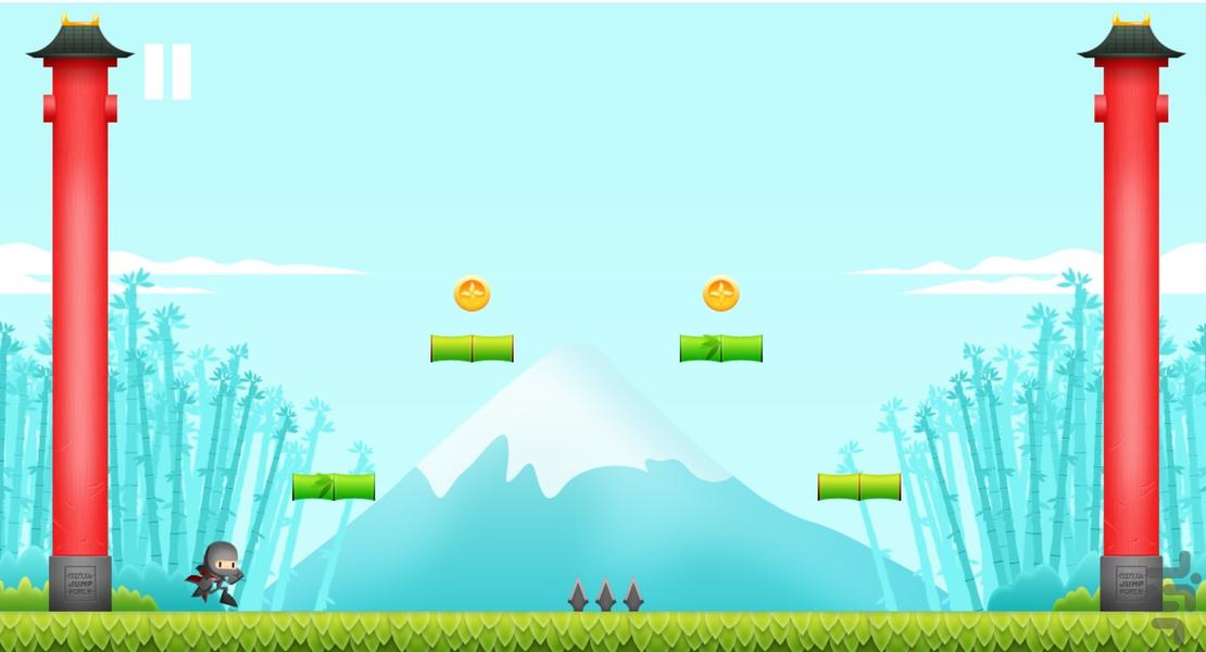 Ninja Jump Xtreme - Gameplay image of android game