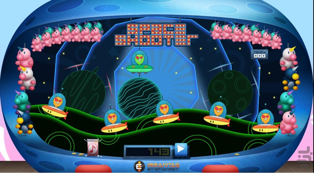 Space Shooter - Gameplay image of android game