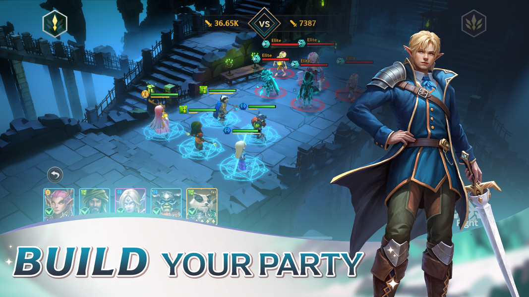 Guild of Guardians - Gameplay image of android game