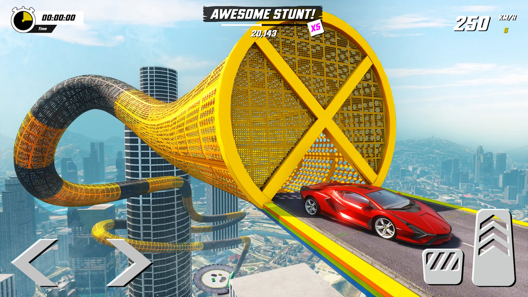 GT Stunt Mega Car Racing Games - عکس بازی موبایلی اندروید