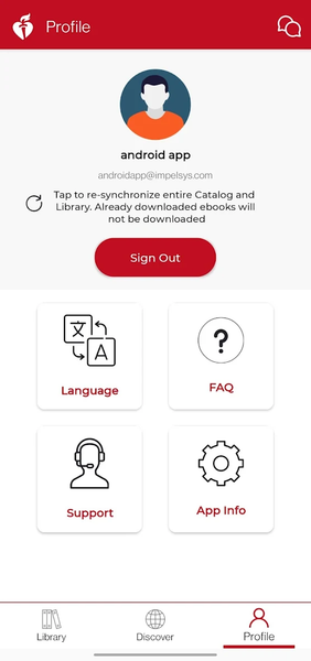 AHA eBook Reader - Image screenshot of android app