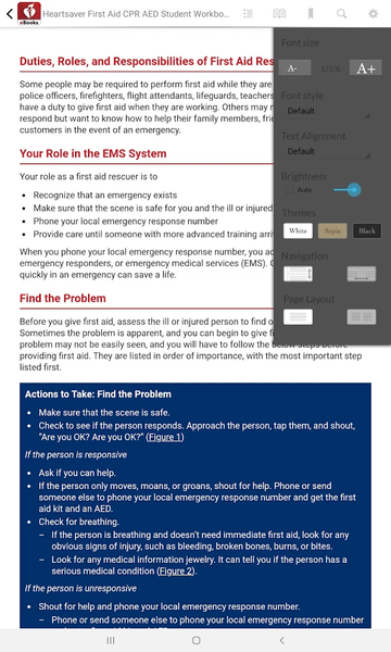 AHA eBook Reader - Image screenshot of android app