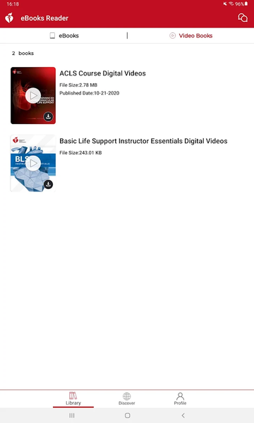 AHA eBook Reader - Image screenshot of android app