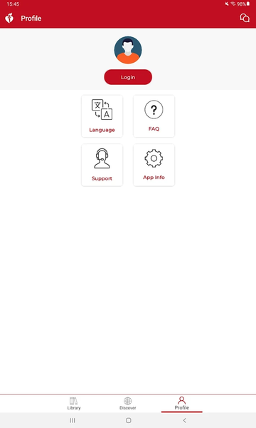 AHA eBook Reader - Image screenshot of android app