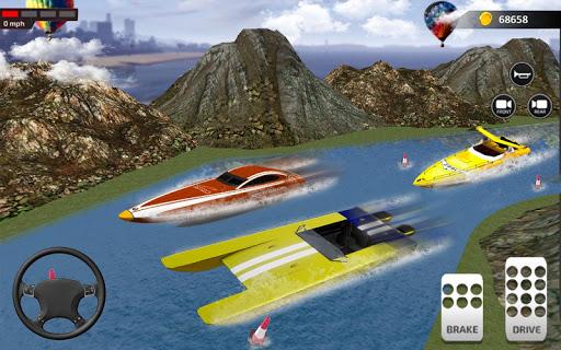 Crazy Boat Racing: Boat games - Gameplay image of android game