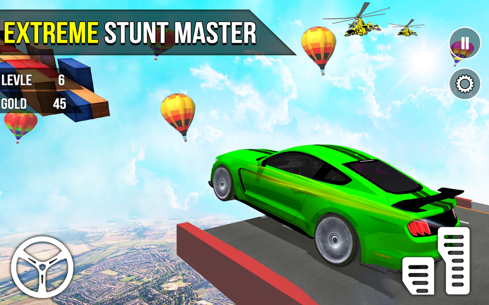 Car Stunt ۳D Car Racing Game - عکس بازی موبایلی اندروید