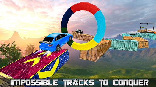 Impossible Car Stunts - Gameplay image of android game