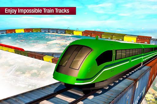 Impossible Train Tracks Simulation: Driving Train - Gameplay image of android game