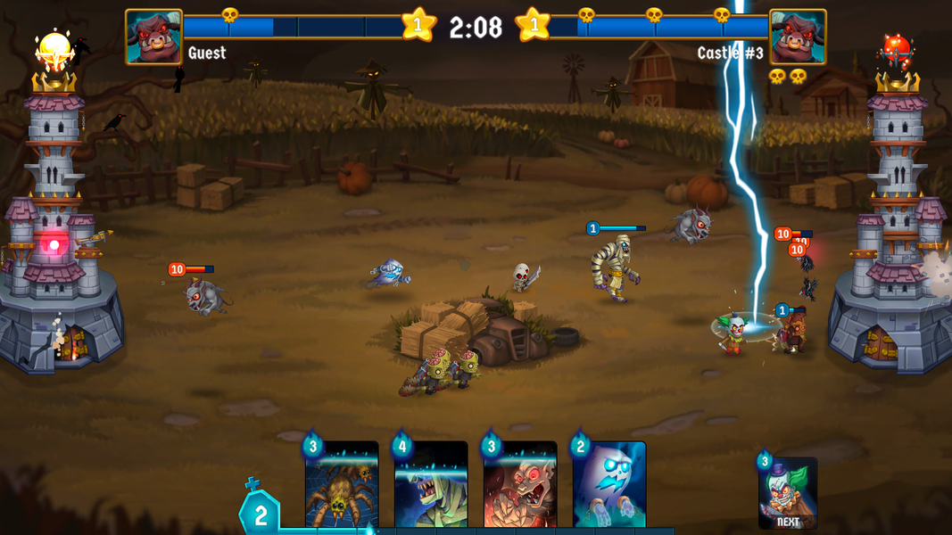 Spooky Wars - Castle Defense - Image screenshot of android app