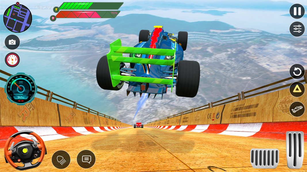 Formula Car Stunt GT Car Games - Gameplay image of android game