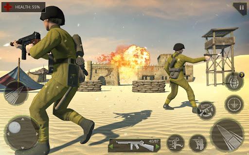 Call of Army WW2 Shooter Game - Gameplay image of android game