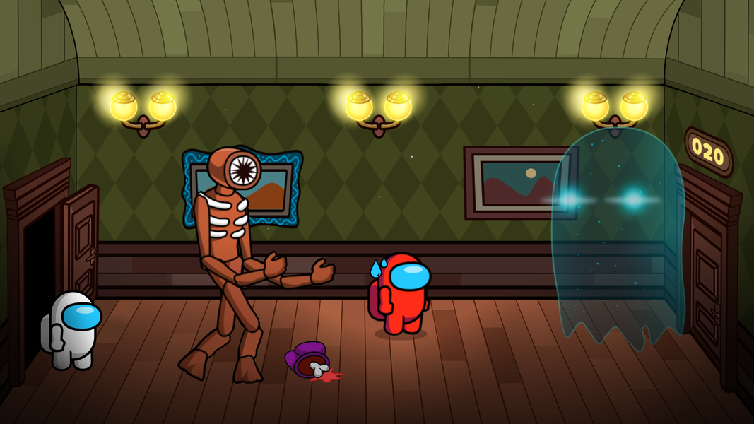 Imposter in Doors: Survival - عکس بازی موبایلی اندروید