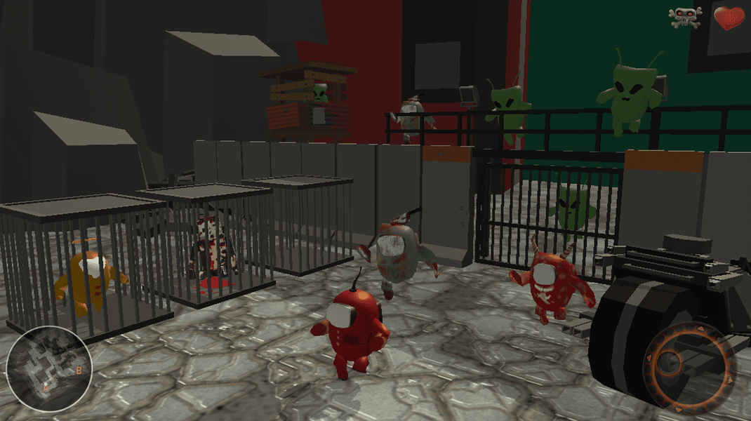 Imposter Horror Game 3D - Gameplay image of android game
