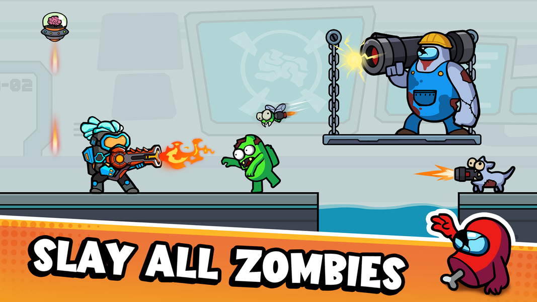 Zombie Survivor - War Game - Gameplay image of android game