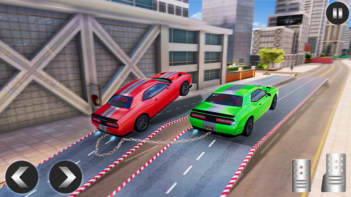 Chained Car Racing Stunts Game - عکس بازی موبایلی اندروید