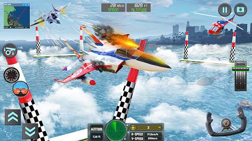 Pilot Flight Simulator Games - Gameplay image of android game