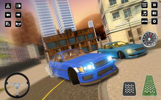 Open World Car Driving Games - Gameplay image of android game