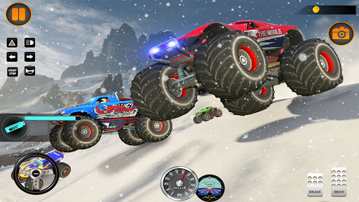 Monster Truck Off Road Racing - Gameplay image of android game