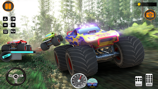 Monster Truck Off Road Racing - Gameplay image of android game