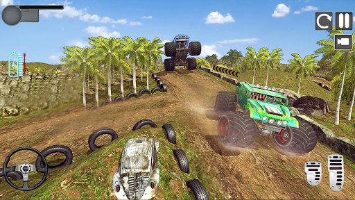 Monster Truck Off Road Racing - Gameplay image of android game