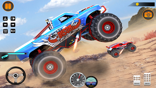 Monster Truck Off Road Racing - Gameplay image of android game