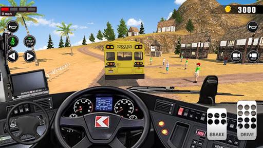 Offroad School Bus Driver Game - عکس بازی موبایلی اندروید