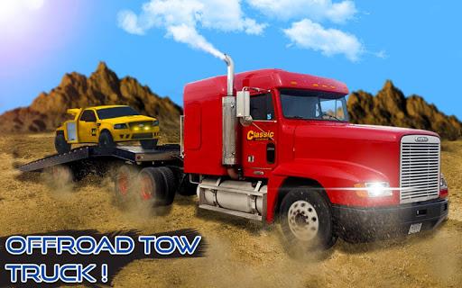 US Police Tow Truck Transport  Simulator Game 2019 - Image screenshot of android app
