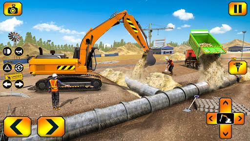 Sand Excavator Simulator Games - عکس بازی موبایلی اندروید