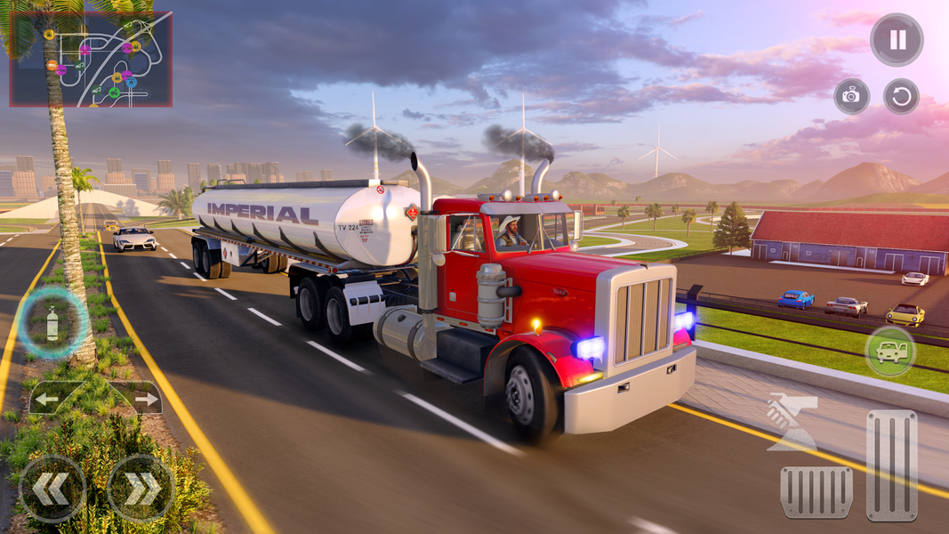 Truck Racing Car Driving Games - عکس بازی موبایلی اندروید