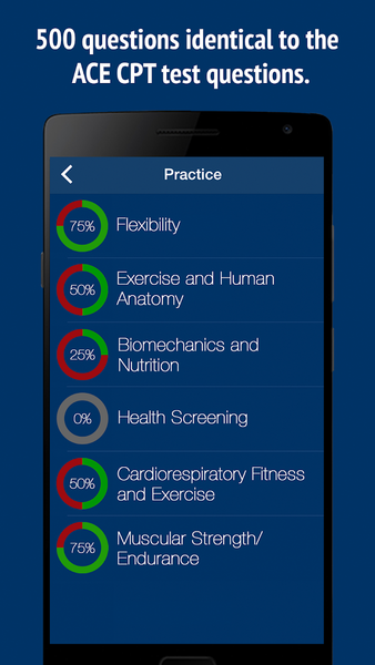 ACE Personal Trainer Exam Prep - Image screenshot of android app