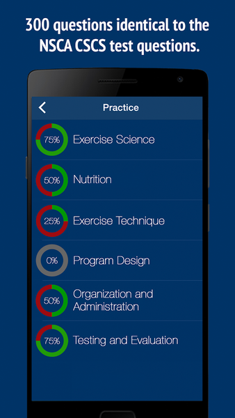 NSCA CSCS Practice Exam Prep 2 - عکس برنامه موبایلی اندروید