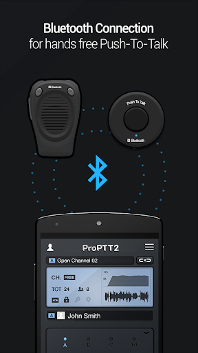 ProPTT2 Video Push-To-Talk - Image screenshot of android app