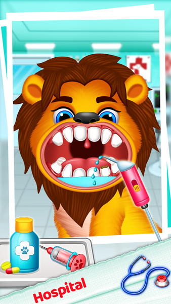 Pet Doctor Daycare Game - Gameplay image of android game