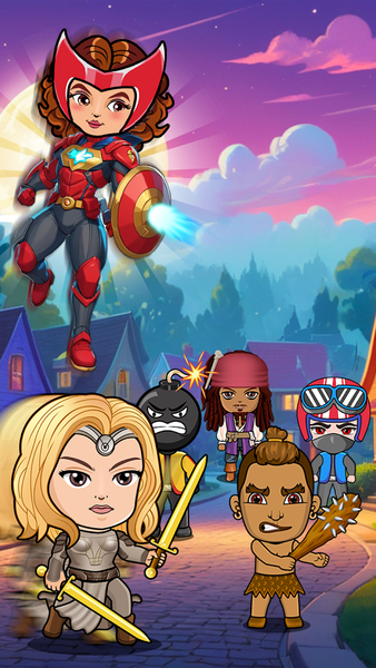 Ultimate Super Heroes - Gameplay image of android game