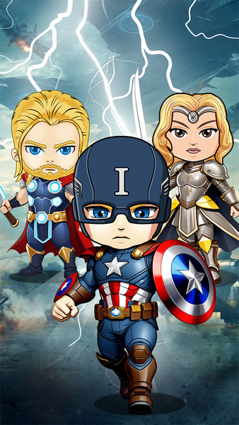 Ultimate Super Heroes - Gameplay image of android game