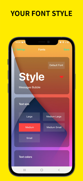 iCenter OS - Messages OS - Image screenshot of android app