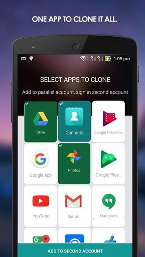 Parallel Accounts - Image screenshot of android app