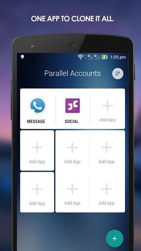 Parallel Accounts - عکس برنامه موبایلی اندروید