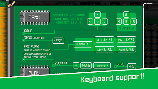 Supaplex - Gameplay image of android game