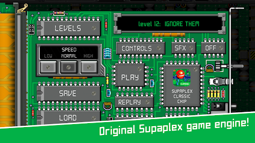 Supaplex - عکس بازی موبایلی اندروید