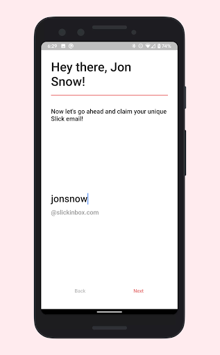 Slick - Declutter your email inbox - Image screenshot of android app