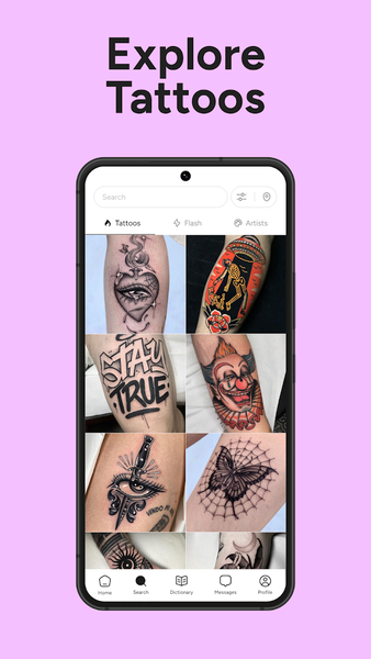 inckd. tattoo - عکس برنامه موبایلی اندروید