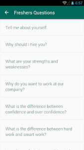 HR Interview Questions Answers - عکس برنامه موبایلی اندروید