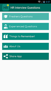 HR Interview Questions Answers - عکس برنامه موبایلی اندروید