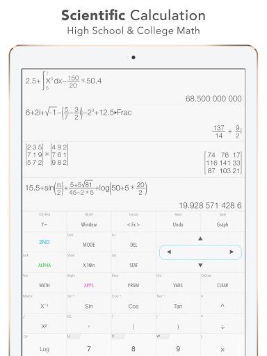 Graphing Calculator (X۸۴) - عکس برنامه موبایلی اندروید