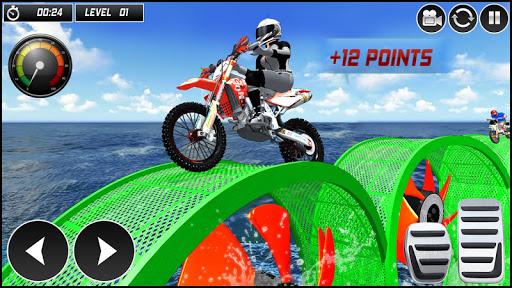 GT Bike Racing: Stunt Car Game - Gameplay image of android game