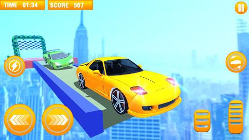Crazy Car Games : GT Racing Stunts - Image screenshot of android app