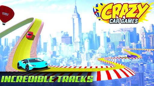 Crazy Car Games : GT Racing Stunts - Image screenshot of android app
