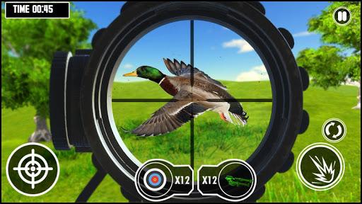 Duck Hunting Offline Gun Games - Gameplay image of android game